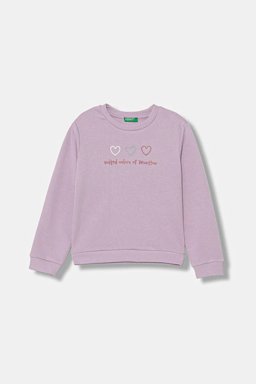 United Colors of Benetton Памучен суичър