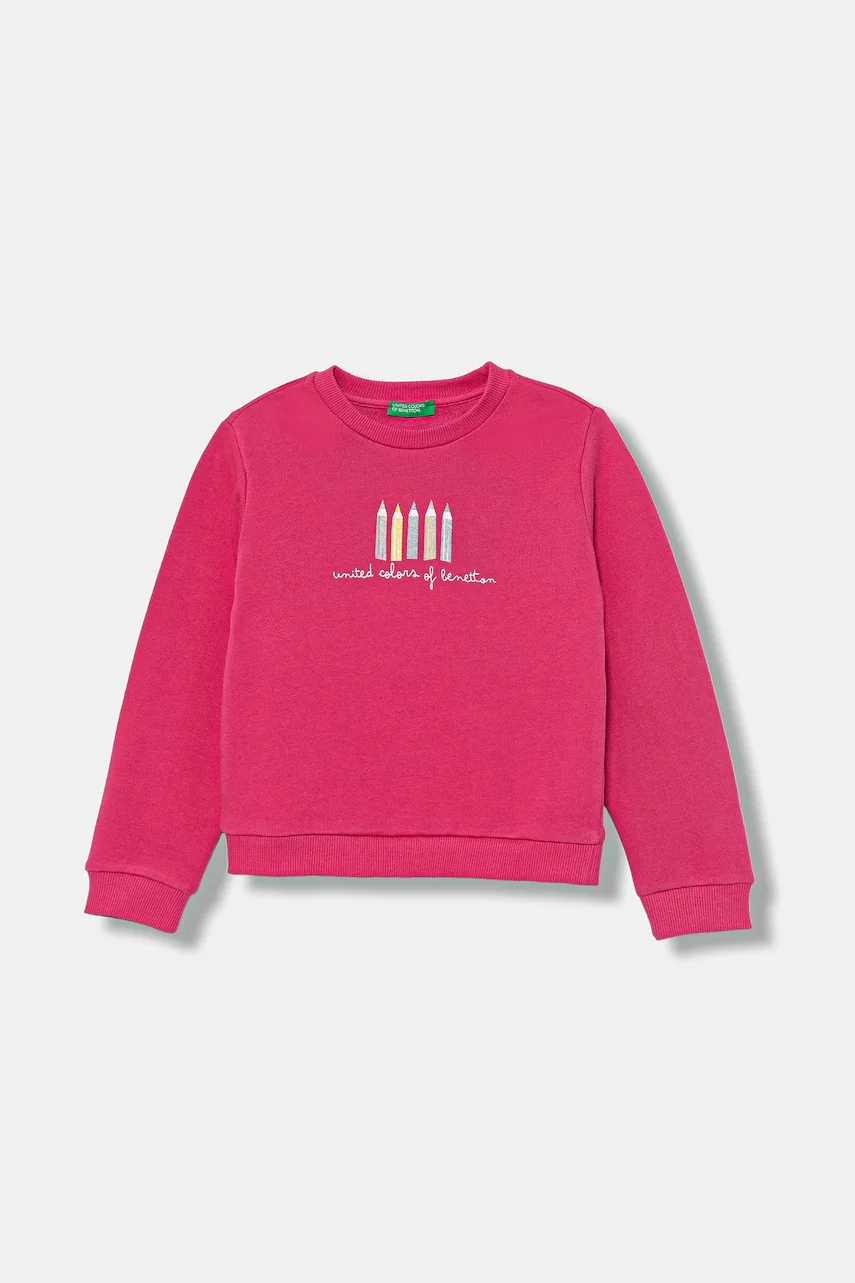 United Colors of Benetton Памучен суичър