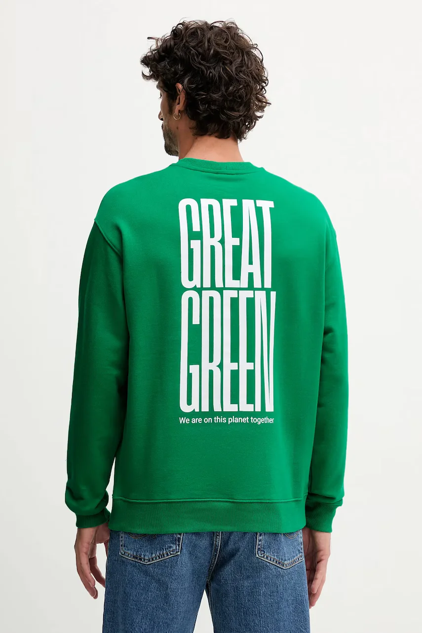 United Colors of Benetton Памучен суичър