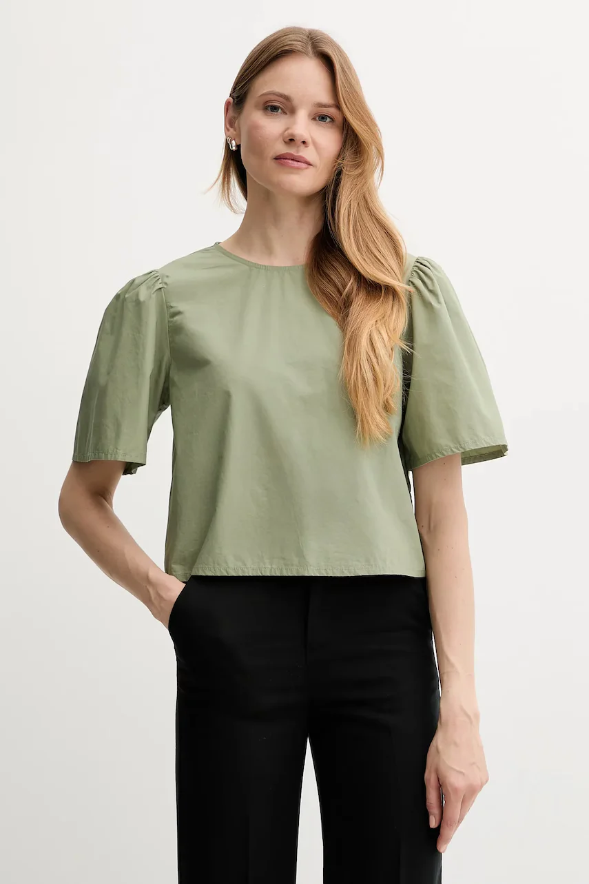 United Colors of Benetton Памучна блуза