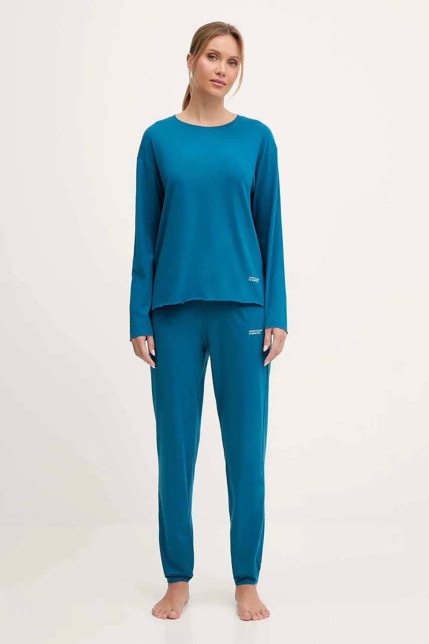 United Colors of Benetton Памучна пижама