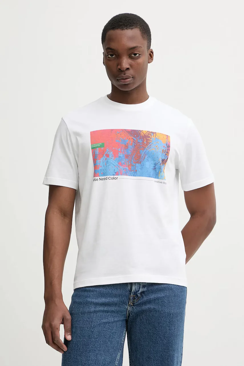 United Colors of Benetton Памучна тениска