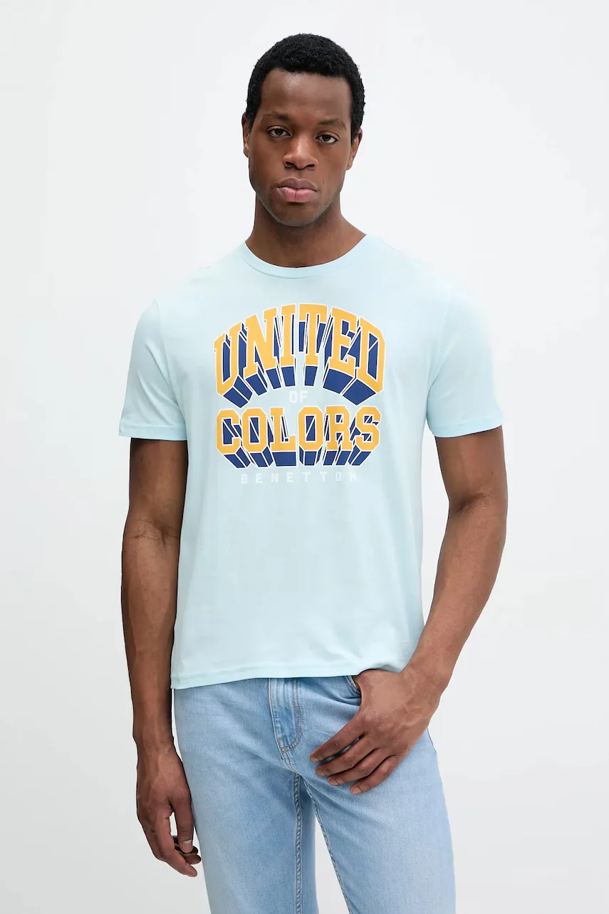 United Colors of Benetton Памучна тениска