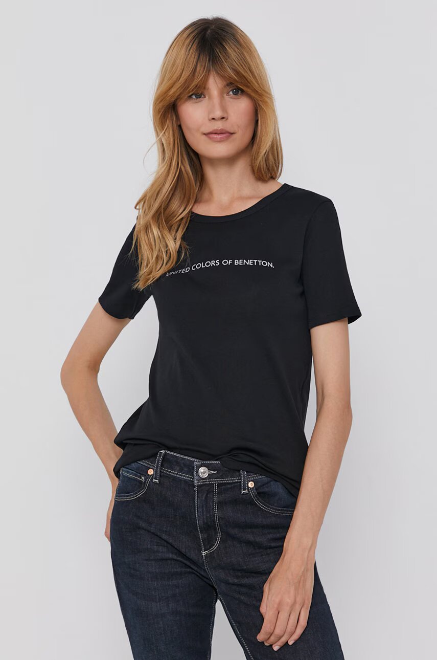 United Colors of Benetton Памучна тениска
