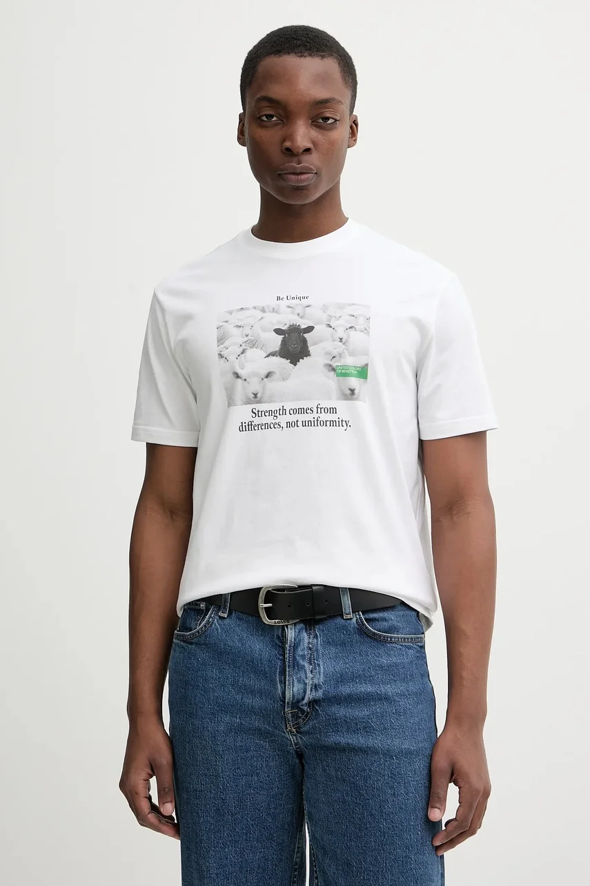 United Colors of Benetton Памучна тениска