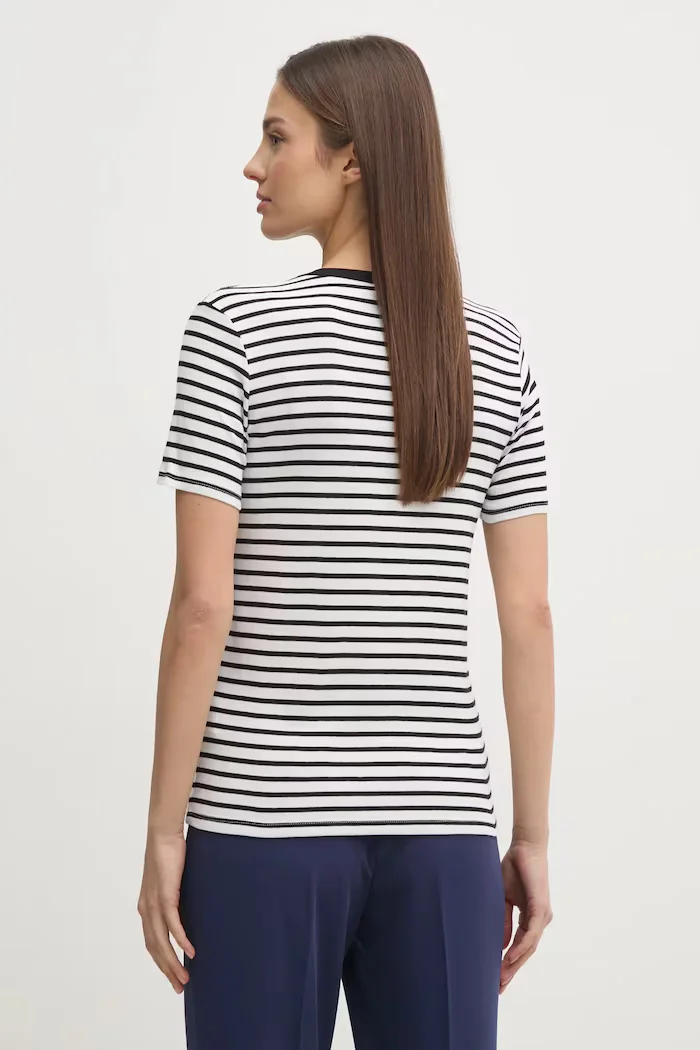 United Colors of Benetton Памучна тениска в бяло 30YSE16A0