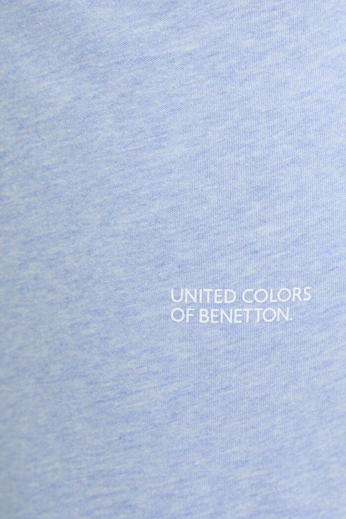 United Colors of Benetton пижама от две части дамска от памук синя 35VB3P03P