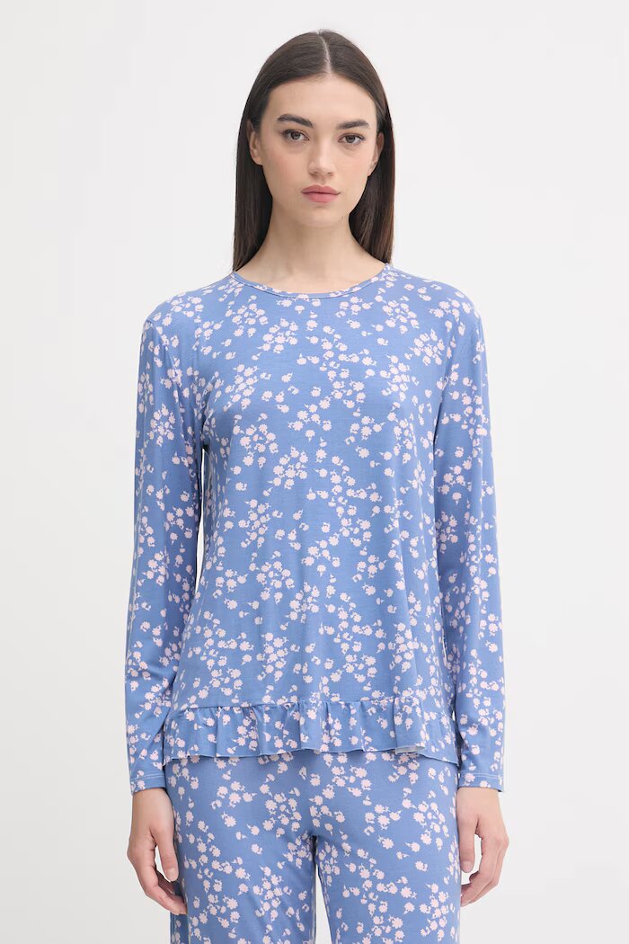 United Colors of Benetton пижама от две части дамска розова 38C83P04I