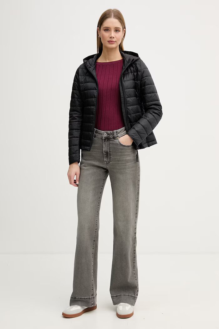 United Colors of Benetton пуловер дамски от вискоза бордо 1WZND10G9