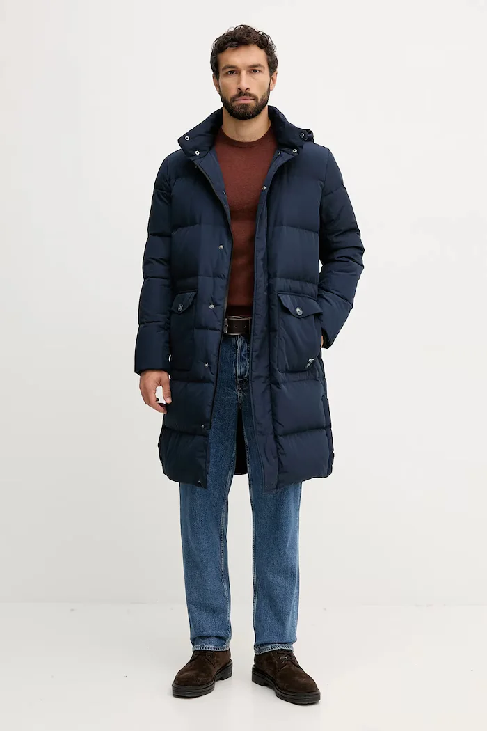 United Colors of Benetton пуловер мъжки от вълна кафяв 1002U1G34