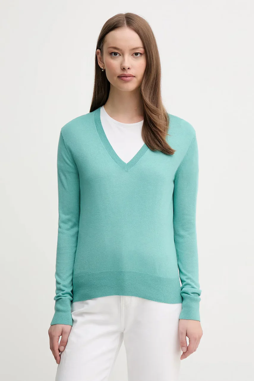 United Colors of Benetton Пуловер с коприна