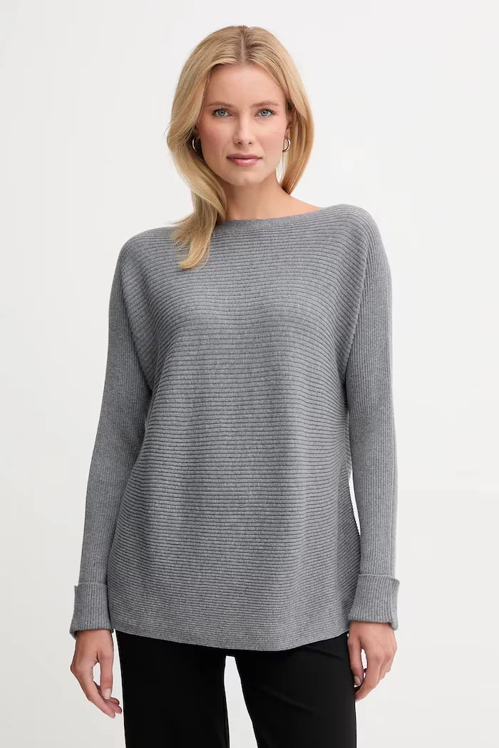 United Colors of Benetton Пуловер с вълна в сиво 1Y6SD10CH