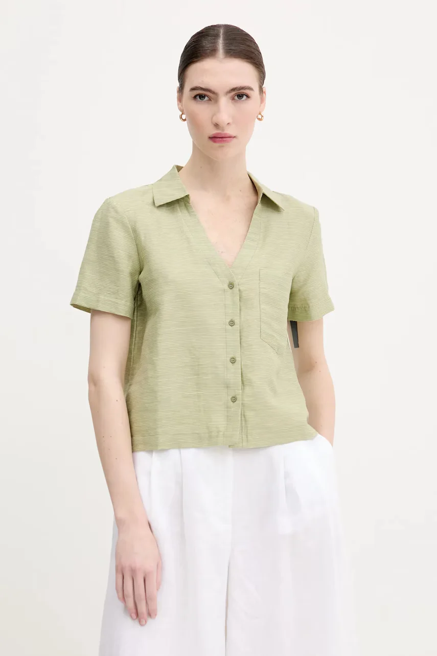 United Colors of Benetton Риза с лен
