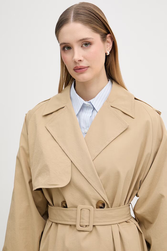 United Colors of Benetton Шлифер дамски бежов 2REFDN09W