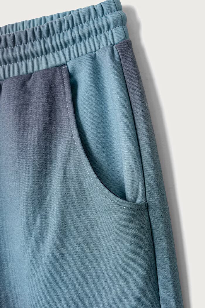 United Colors of Benetton спортен панталон за деца с памук тюркоазен 34GSCF06U