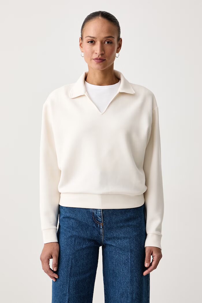 United Colors of Benetton суичър дамски с модал бежов 3QAFD301G