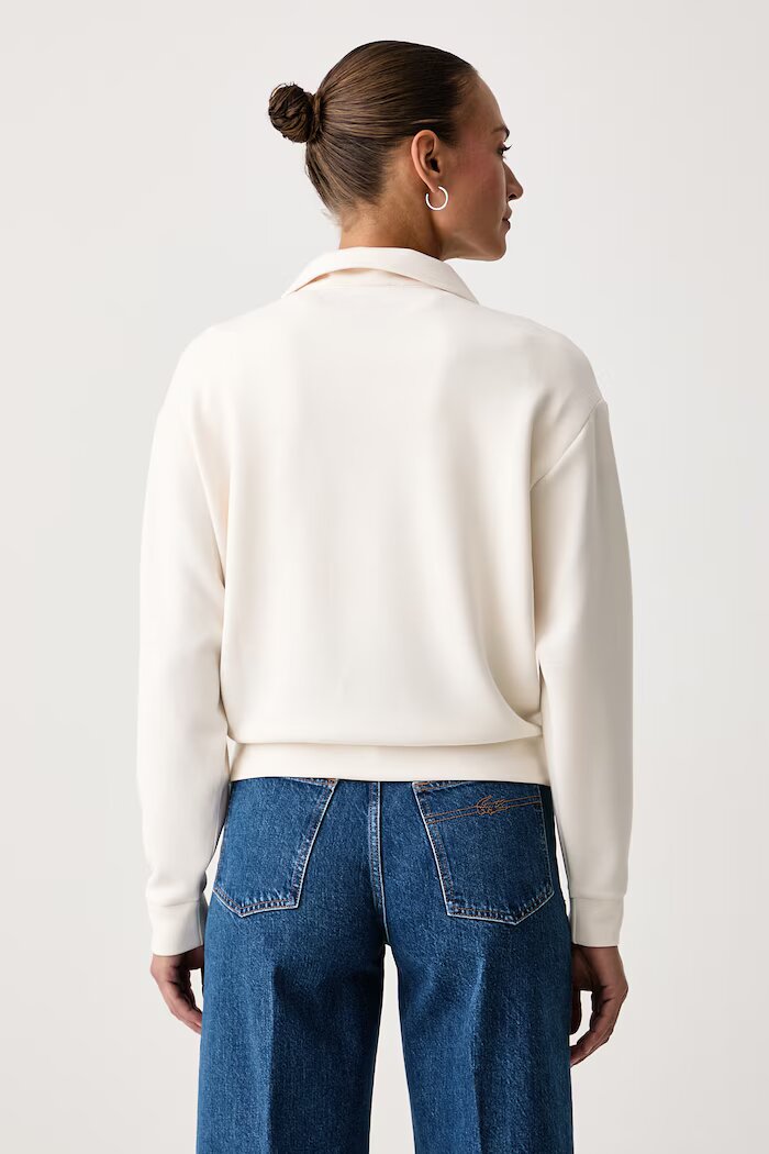 United Colors of Benetton суичър дамски с модал бежов 3QAFD301G