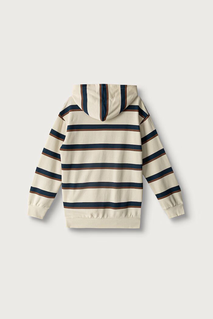 United Colors of Benetton суичър с качулка за деца от памук бежов 3KHYC205W