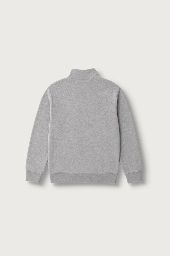 United Colors of Benetton суичър с цип за деца от памук сив 3J68C506E