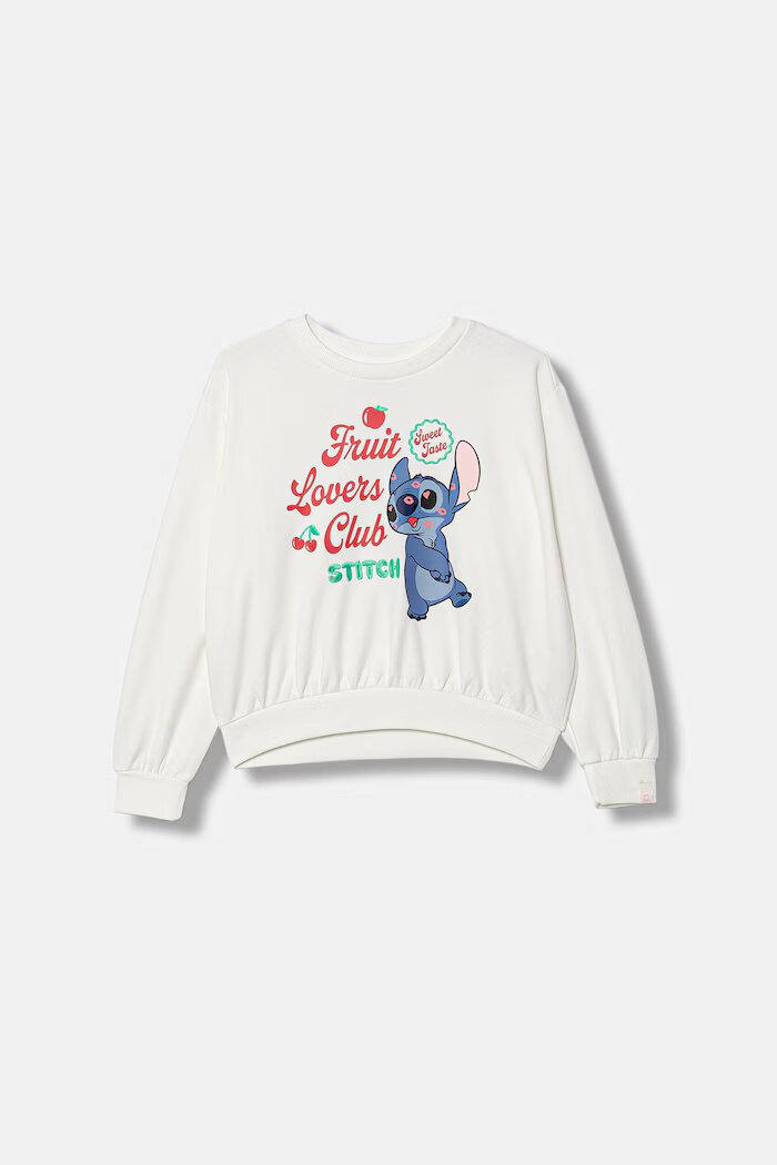 United Colors of Benetton суичър за деца от памук бежов 32N4C10SR