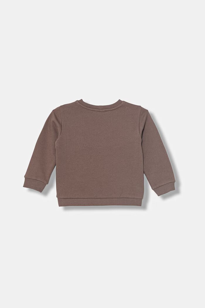 United Colors of Benetton суичър за деца от памук кафяв 3J68G10M3