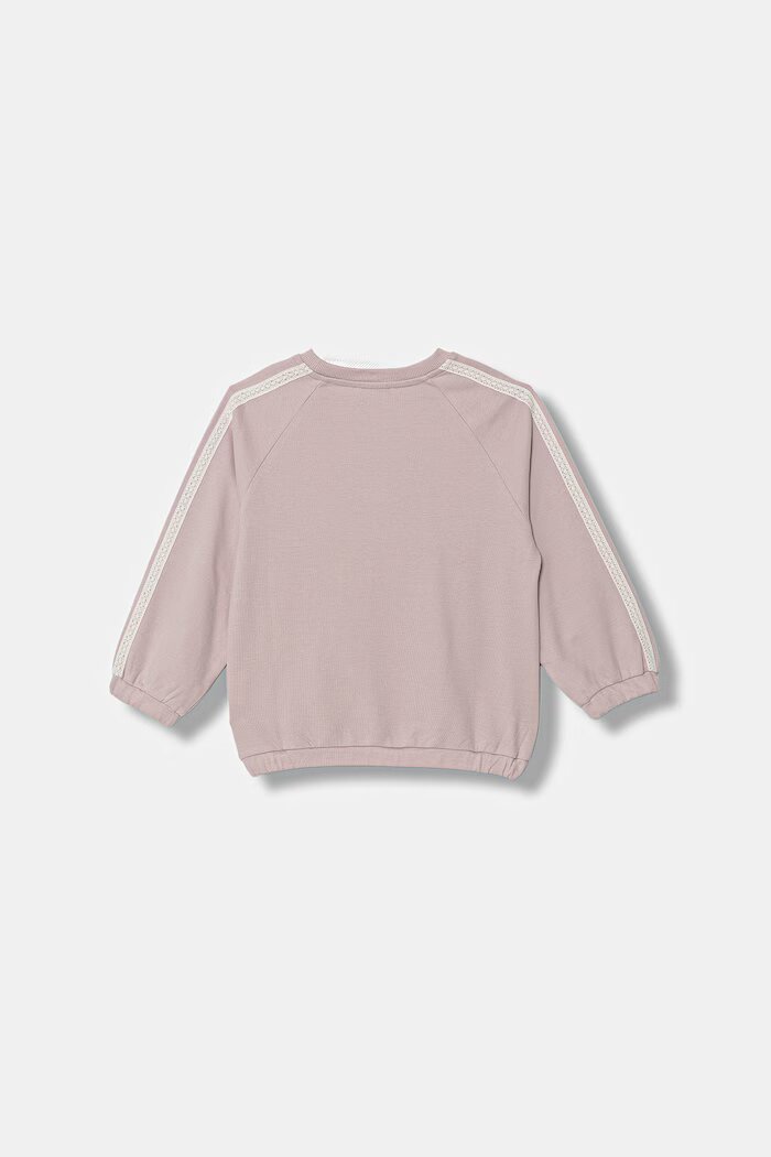 United Colors of Benetton суичър за деца от памук розов 3F9VG10M2