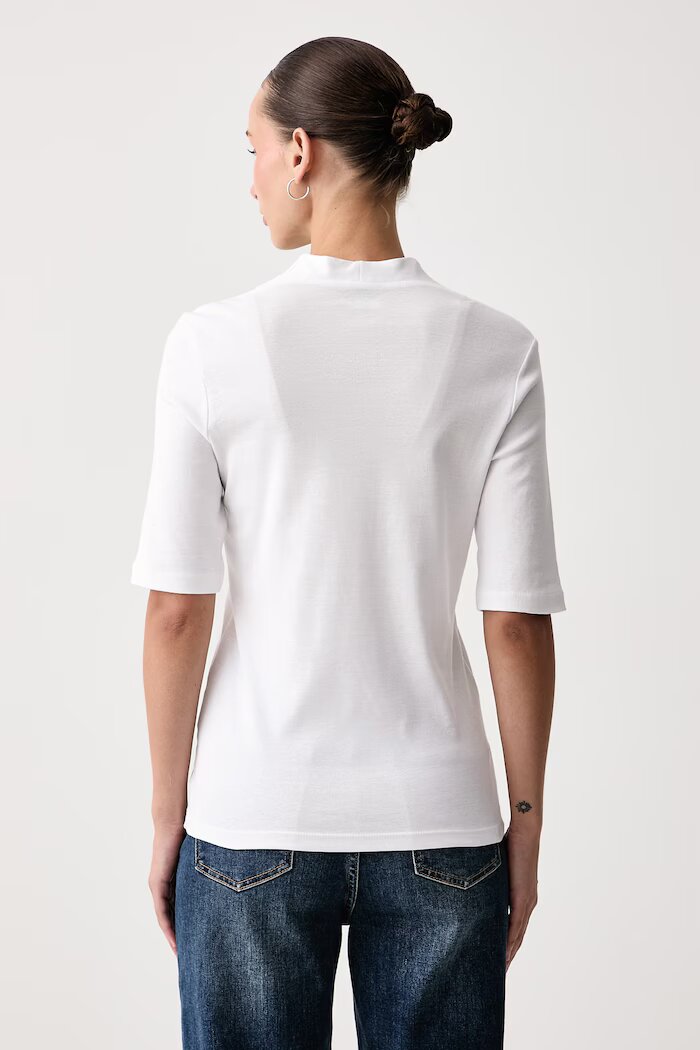 United Colors of Benetton тениска дамска от памук бяла 3GA8D400U