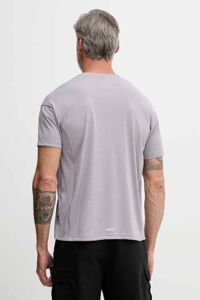United Colors of Benetton тениска мъжка виолетова 3PIEU10BS