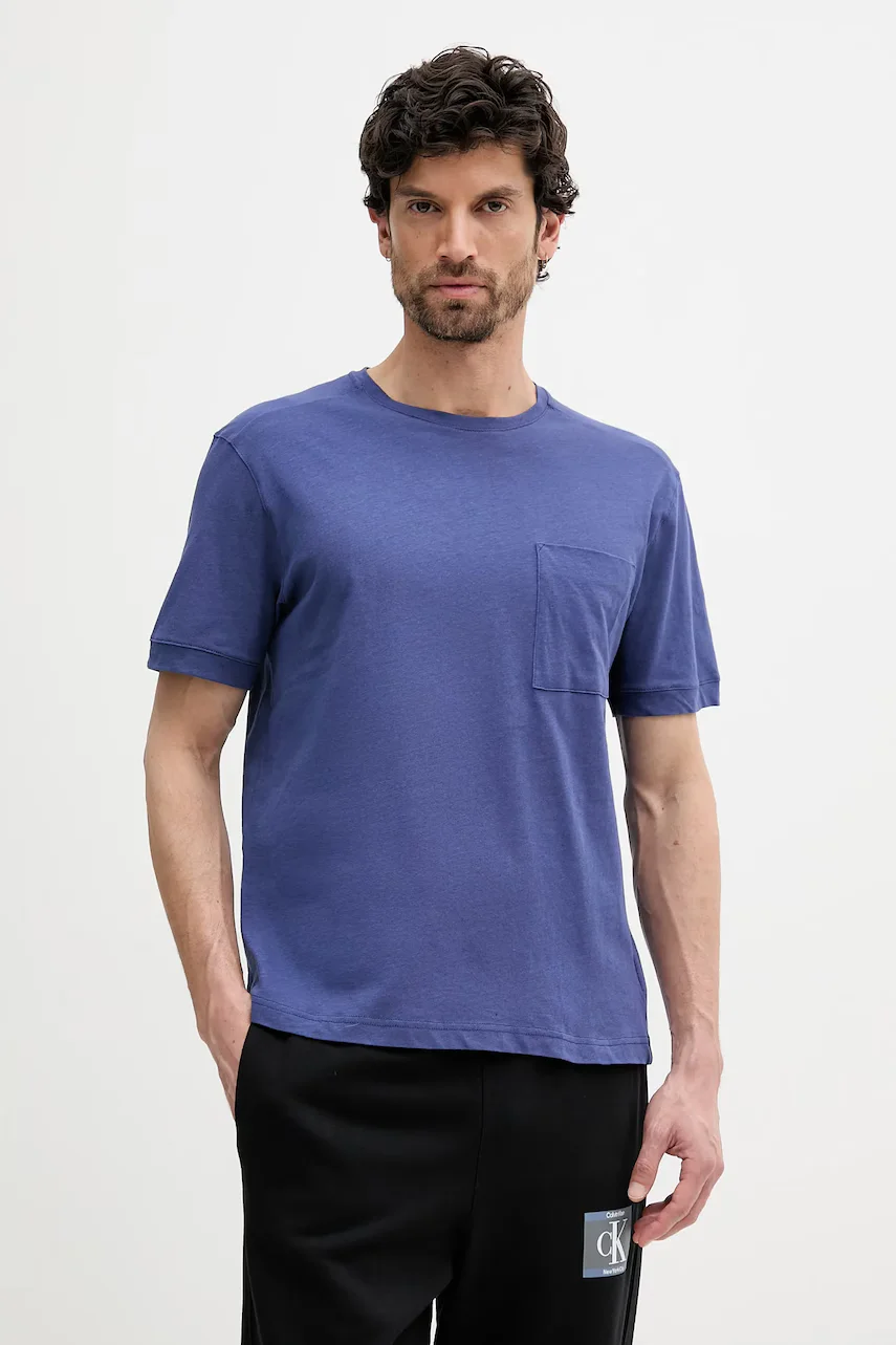 United Colors of Benetton Тениска с лен