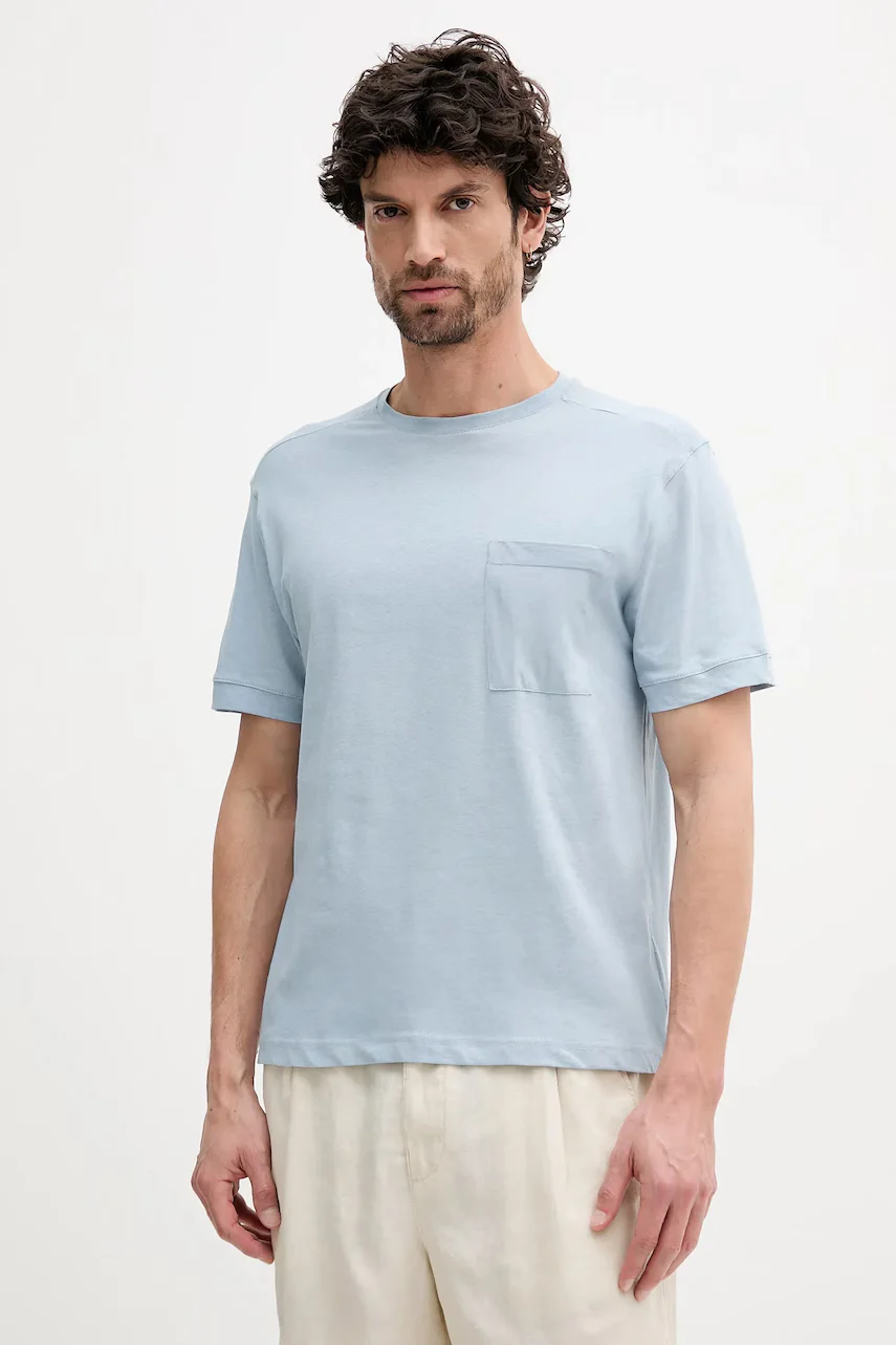 United Colors of Benetton Тениска с лен