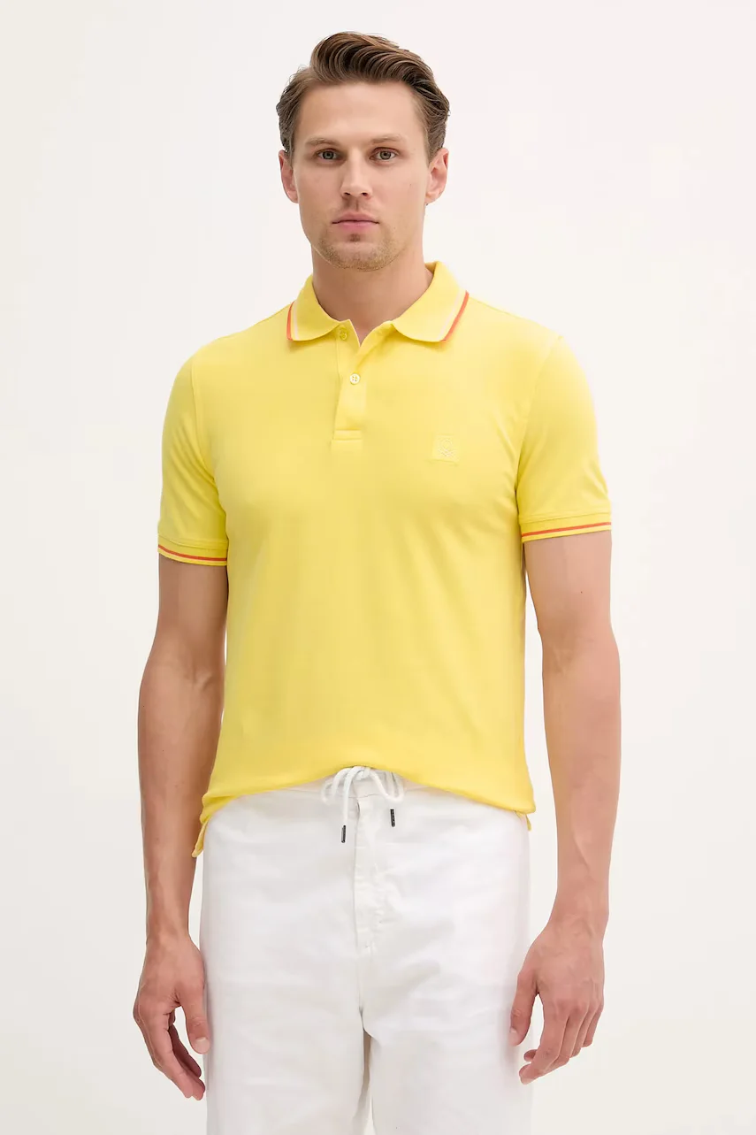 United Colors of Benetton Тениска с яка