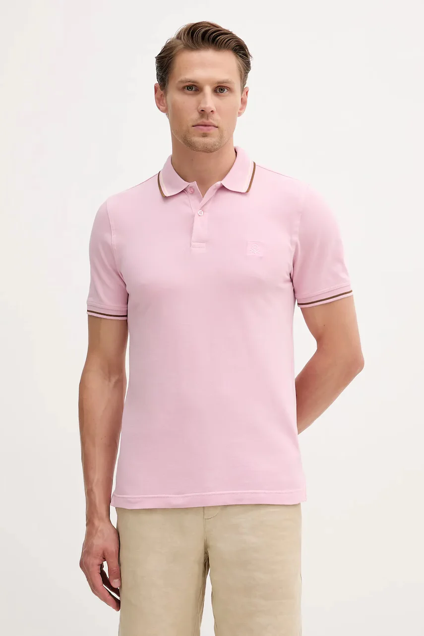 United Colors of Benetton Тениска с яка