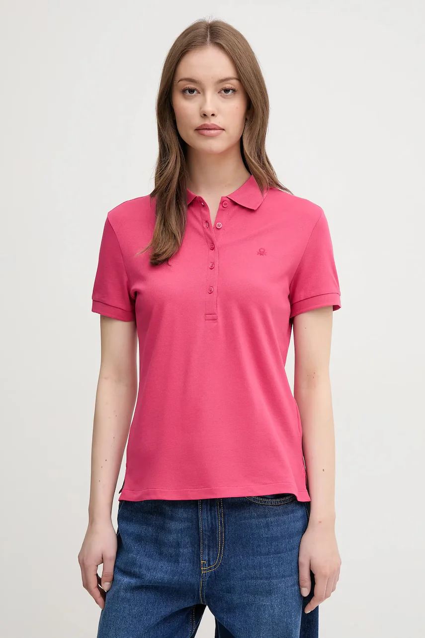 United Colors of Benetton Тениска с яка