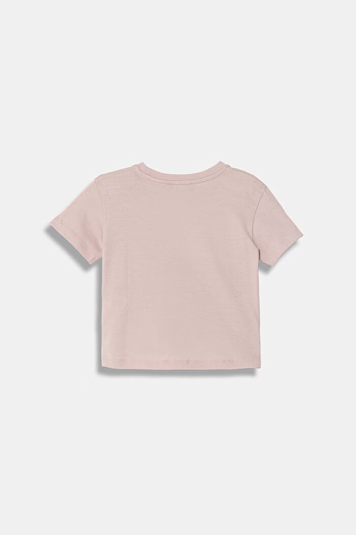 United Colors of Benetton тениска за деца от памук розова 3I1XG10M7