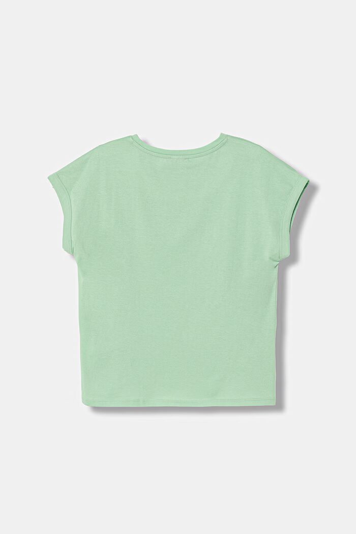 United Colors of Benetton тениска за деца от памук зелена 3I1XC10TT