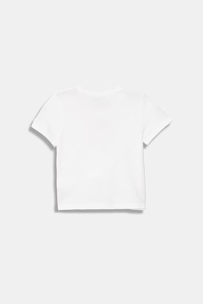 United Colors of Benetton тениска за деца с памук бяла 3I1XG10LK