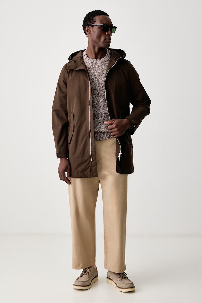 United Colors of Benetton яке мъжко кафяво 23PQUN06M
