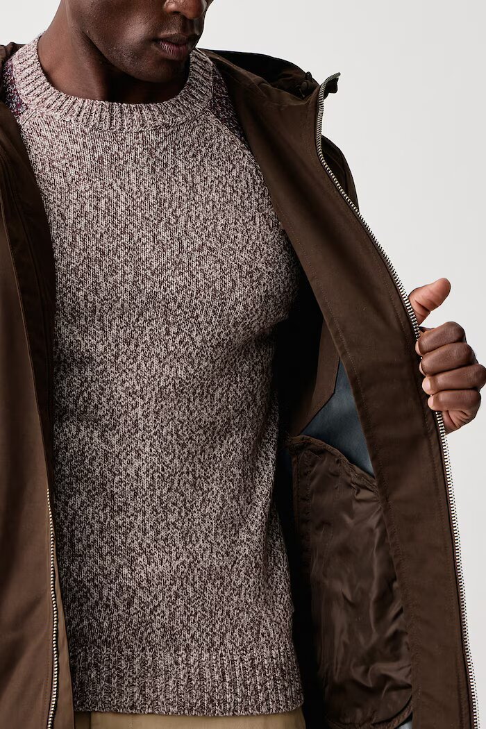 United Colors of Benetton яке мъжко кафяво 23PQUN06M
