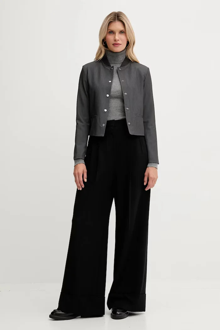 United Colors of Benetton Яке в сиво преходен модел 2R4CDW03B