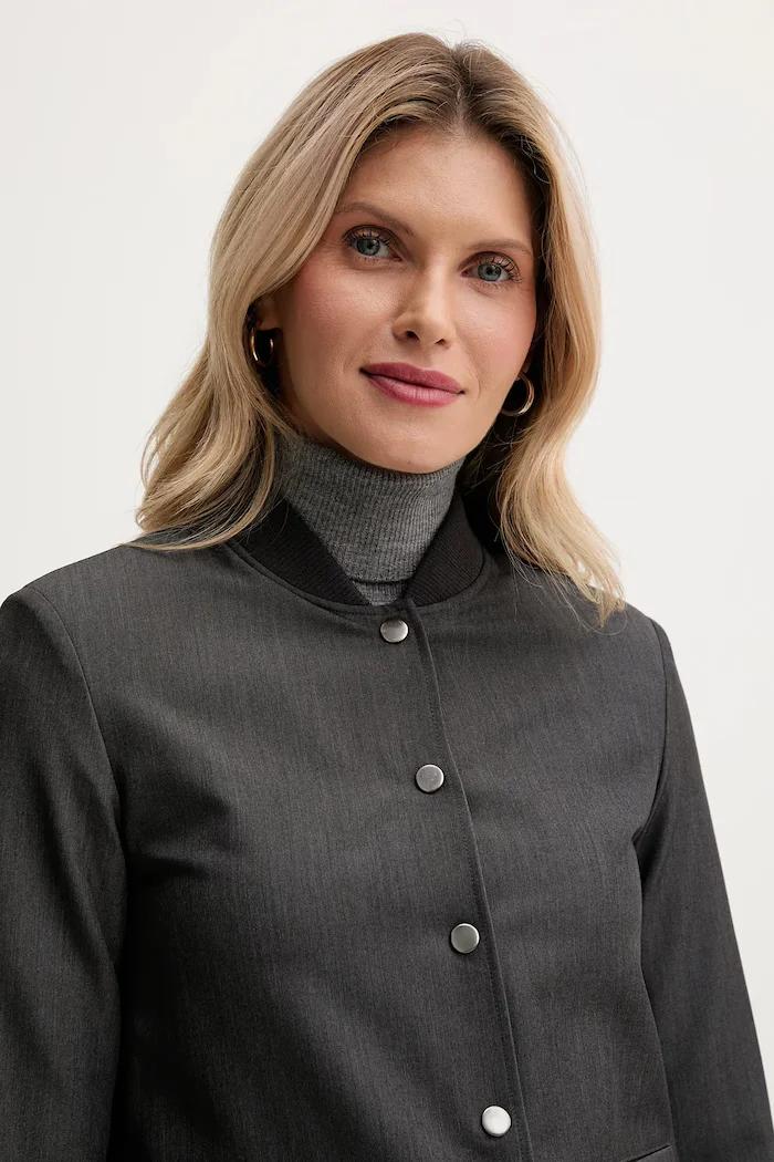 United Colors of Benetton Яке в сиво преходен модел 2R4CDW03B