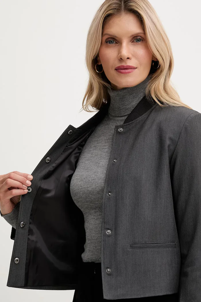 United Colors of Benetton Яке в сиво преходен модел 2R4CDW03B