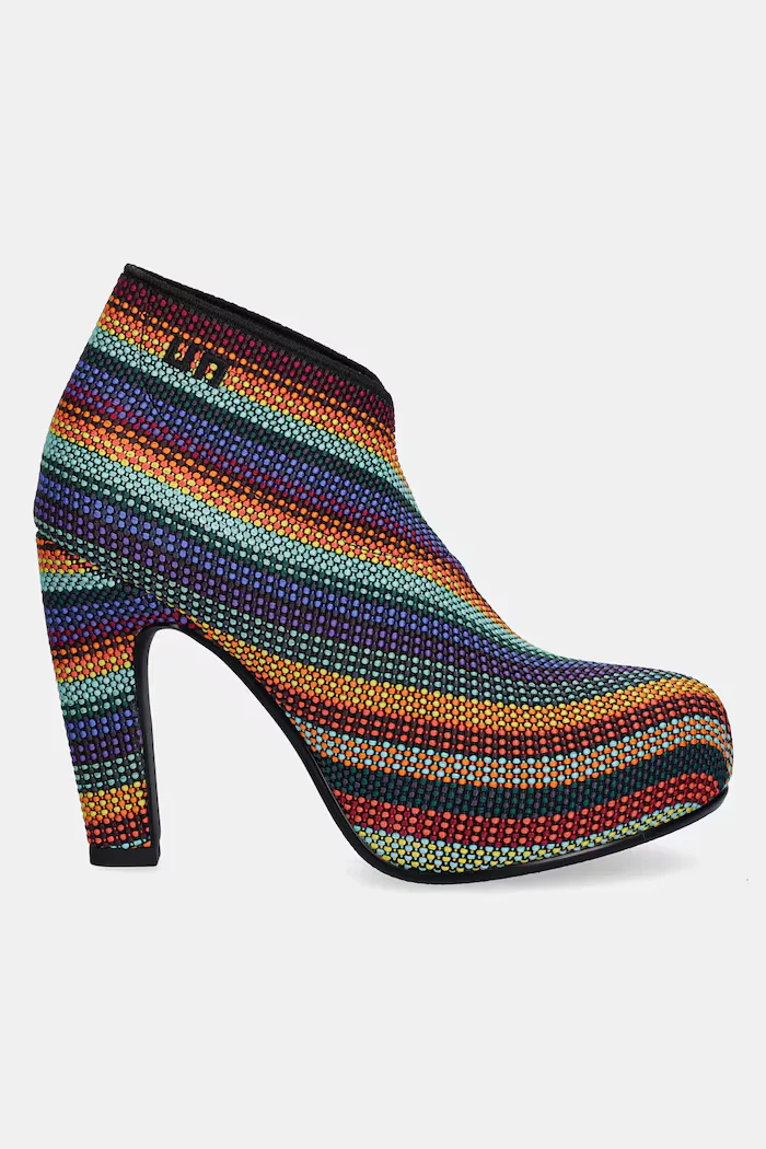 United Nude Боти Fold Hi II с дебел ток 1087092105