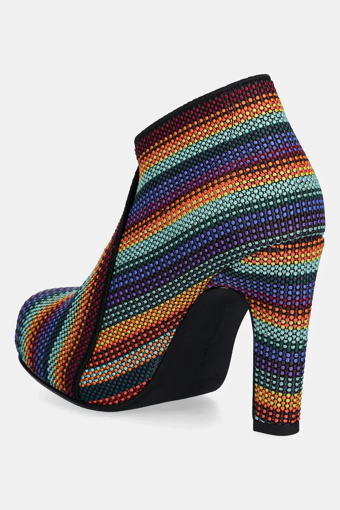 United Nude Боти Fold Hi II с дебел ток 1087092105