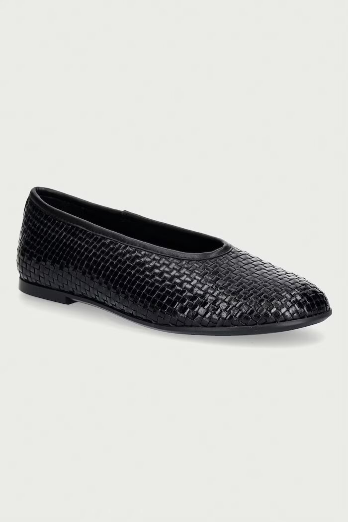 Vagabond Shoemakers балеринки от кожа ALEYA черни 6219-125-20