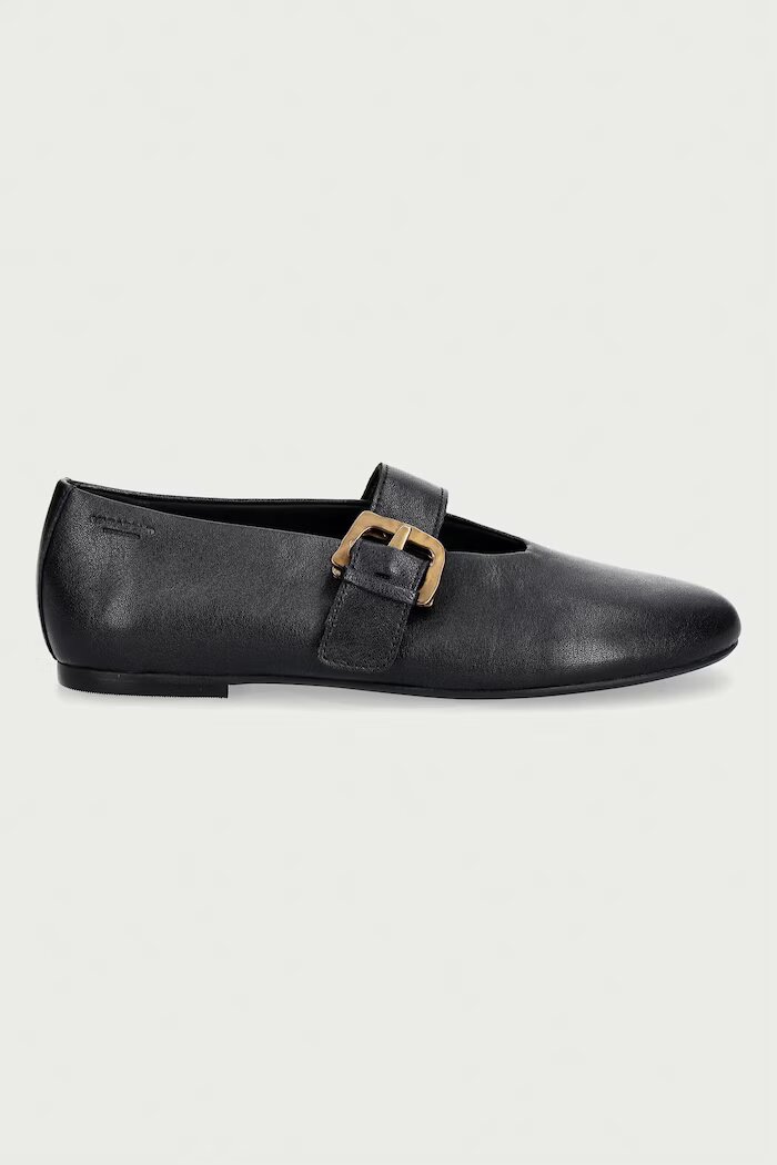 Vagabond Shoemakers балеринки от кожа ALEYA черни 6219-201-20