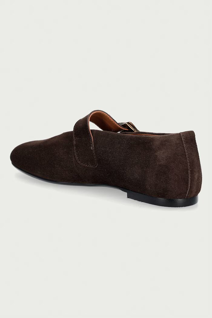 Vagabond Shoemakers балеринки от велур ALEYA кафяви 6219-240-29