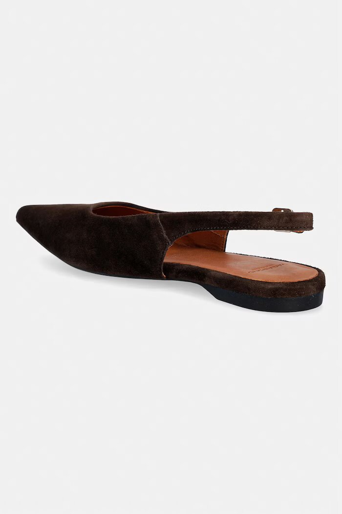 Vagabond Shoemakers балеринки от велур HERMINE кафяви 5733-140-14
