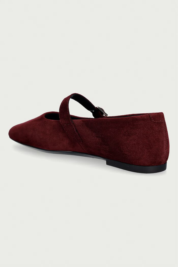 Vagabond Shoemakers балеринки от велур JOLIN бордо 5608-040-38