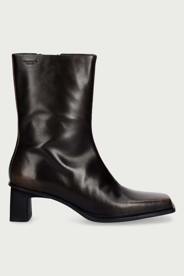 Vagabond Shoemakers боти дамски от кожа ELVINA кафяви 6258-118-33