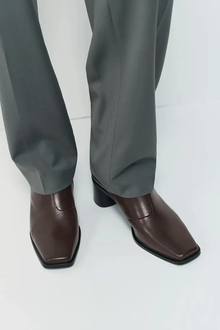 Vagabond Shoemakers боти дамски от кожа FAY кафяви 6100-001-35